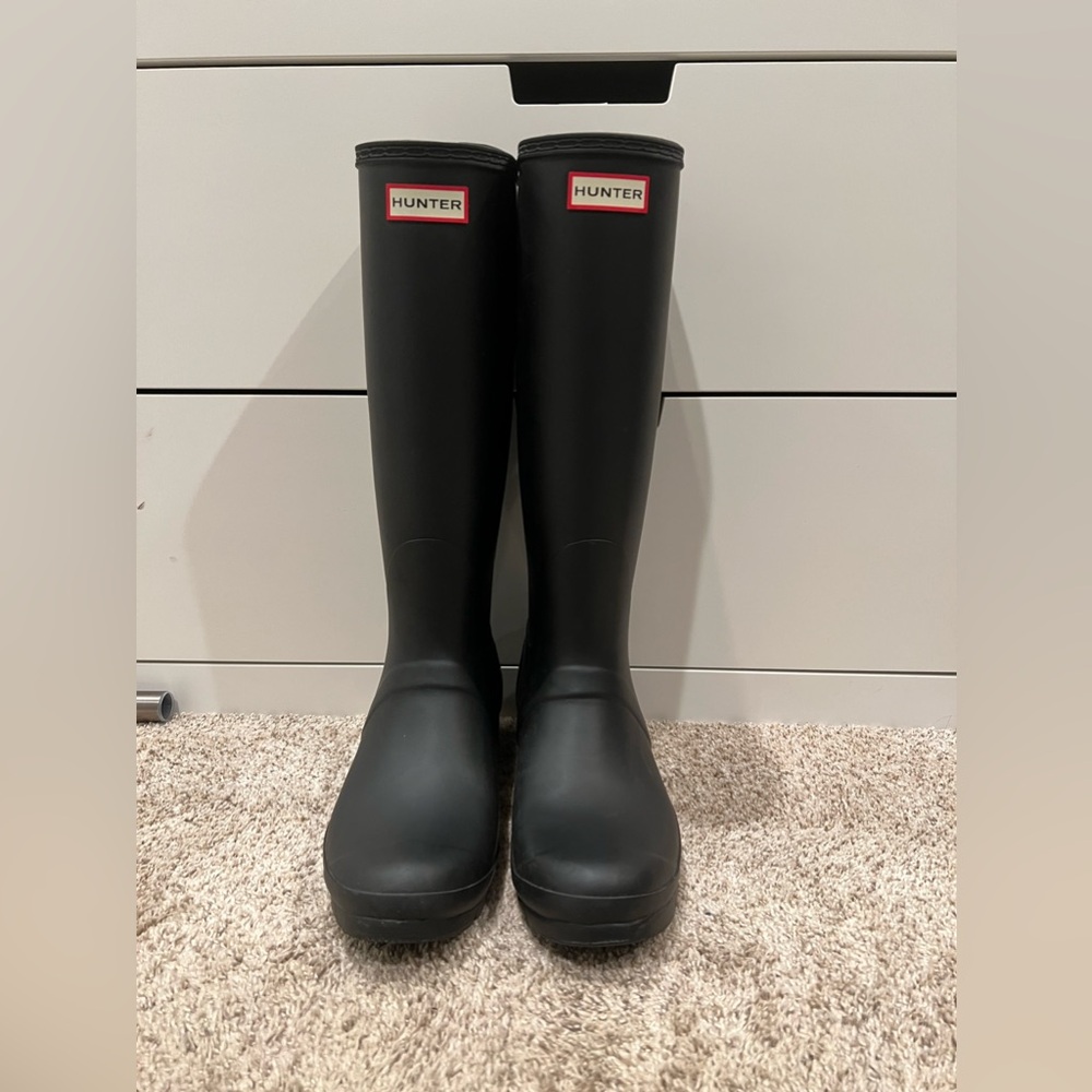 NEW Black Hunter boots - Free shipping